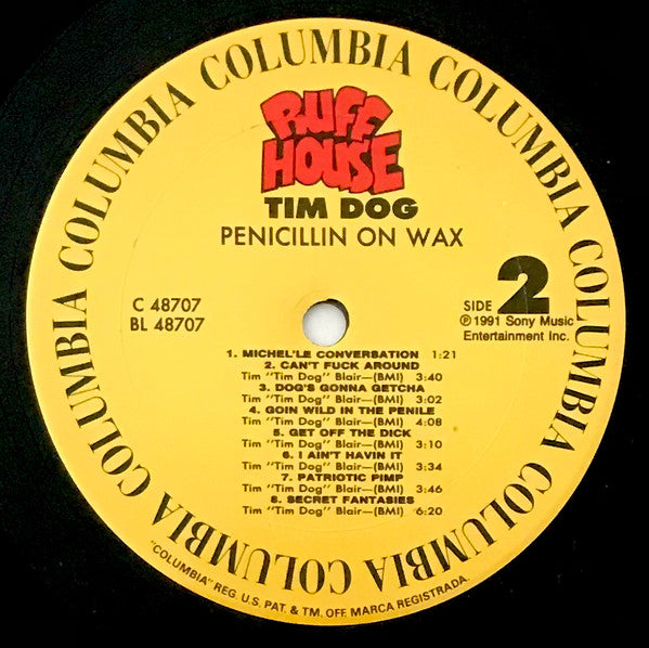Tim Dog : Penicillin On Wax (LP, Album)