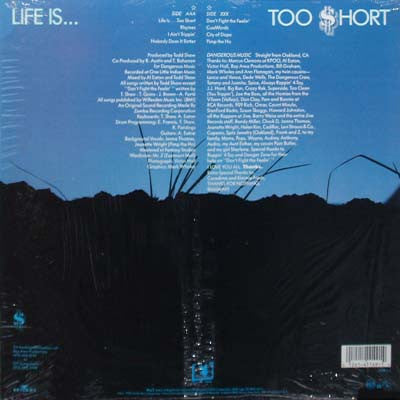 Too Short : Life Is... Too Short (LP, Album)