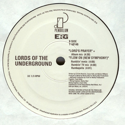 Lords Of The Underground : Flow On (New Symphony) (12")