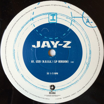Jay-Z : Izzo (H.O.V.A.) (12", Single)