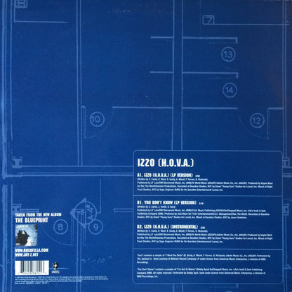 Jay-Z : Izzo (H.O.V.A.) (12", Single)