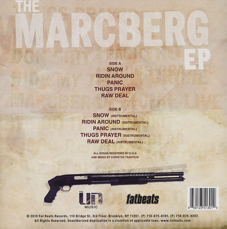 Roc Marciano : The Marcberg EP (12", EP)
