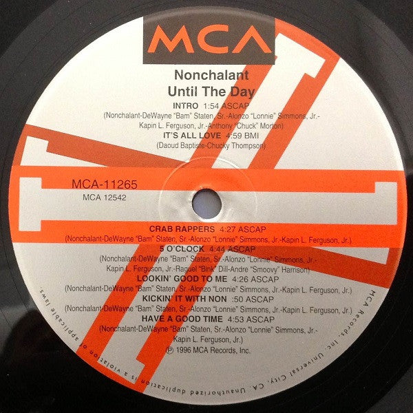 Nonchalant : Until The Day (LP, Album)