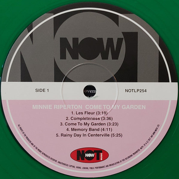 Minnie Riperton : Come To My Garden (LP, Album, RE, Gre)
