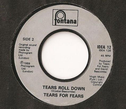 Tears For Fears : Sowing The Seeds Of Love (7", Single, Inj)