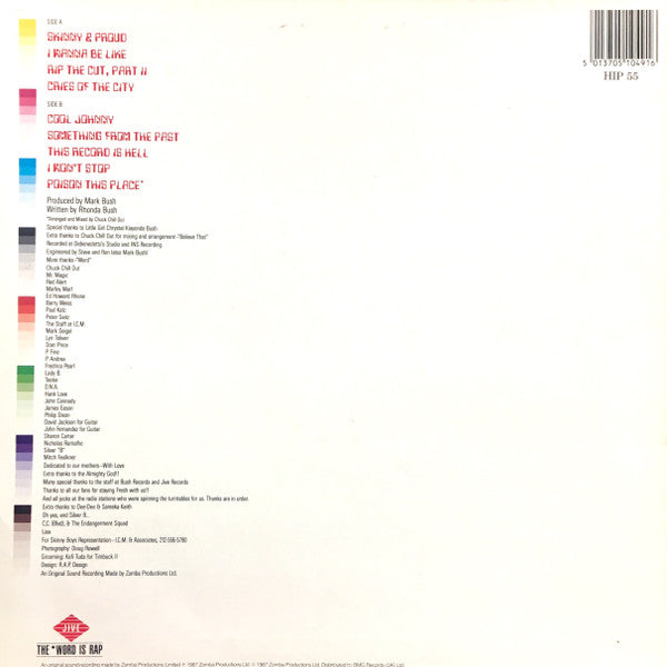 Skinny Boys : Skinny & Proud (LP, Album)