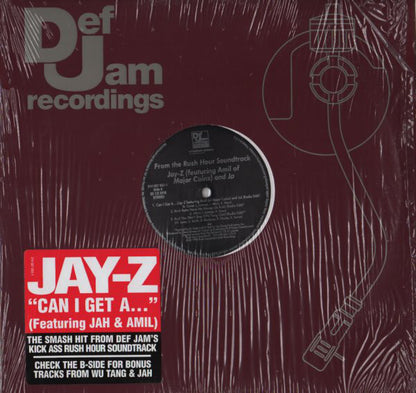 Jay-Z Featuring Jah* & Amil : Can I Get A... (12")