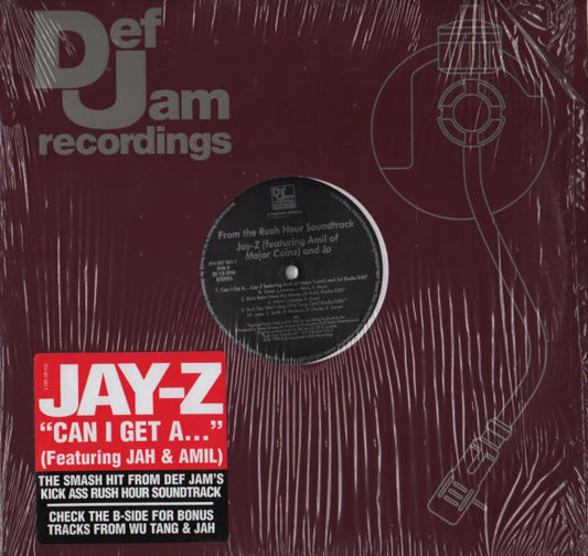 Jay-Z Featuring Jah* & Amil : Can I Get A... (12")