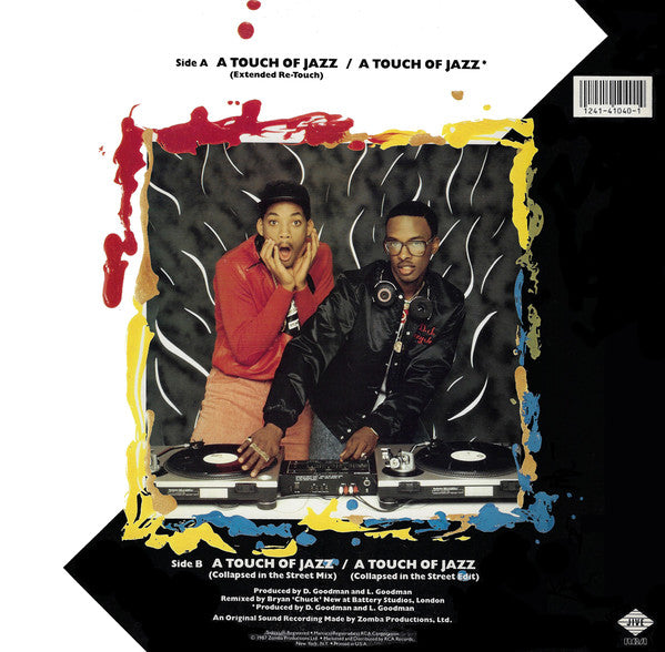 D.J. Jazzy Jeff And The Fresh Prince* : A Touch Of Jazz (12")