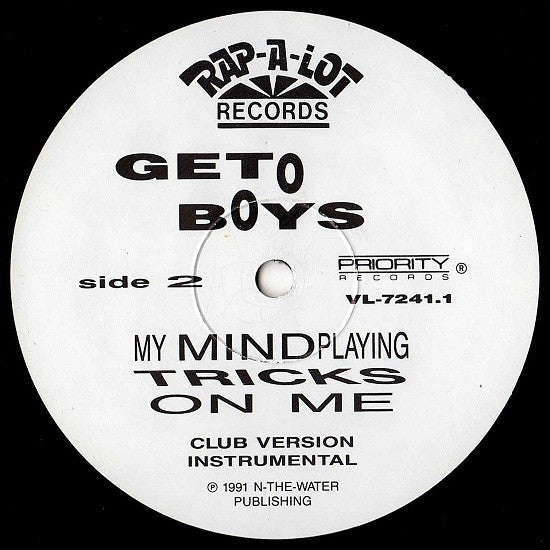 Geto Boys : Mind Playing Tricks On Me (12")