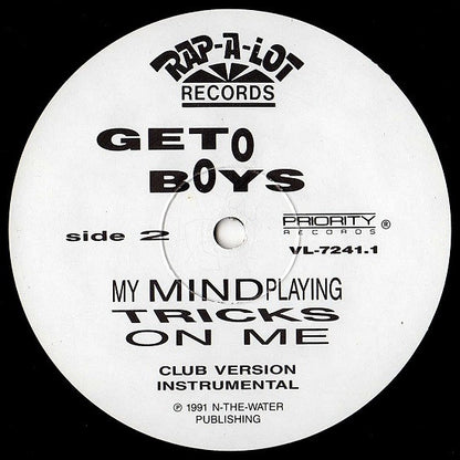Geto Boys : Mind Playing Tricks On Me (12")