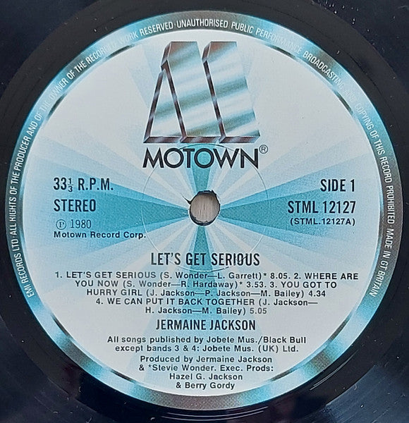 Jermaine Jackson : Let's Get Serious (LP, Album)
