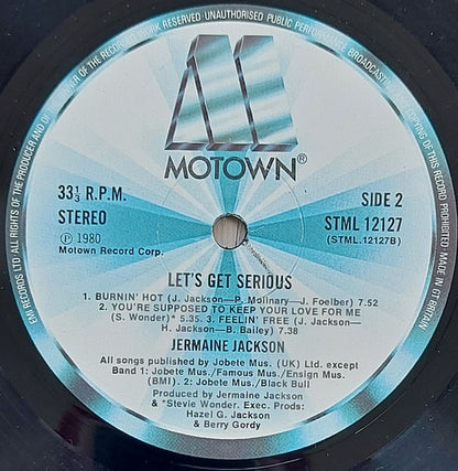 Jermaine Jackson : Let's Get Serious (LP, Album)