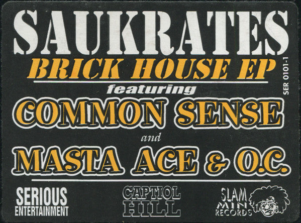 Saukrates : Brick House EP (12", EP, RE)
