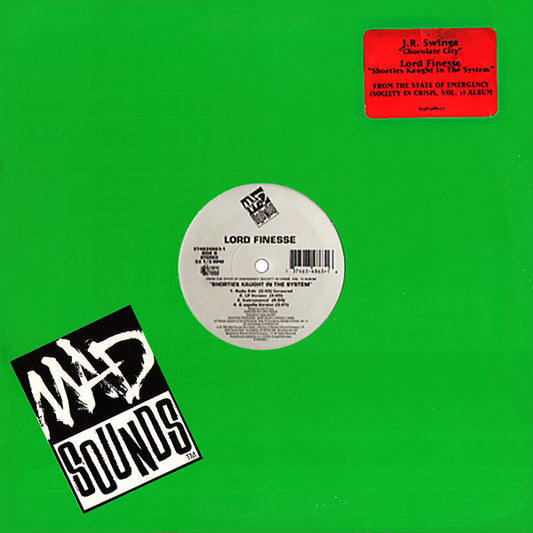 J.R. Swinga / Lord Finesse : Chocolate City / Shorties Kaught In The System (12")