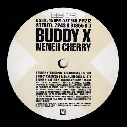 Neneh Cherry : Buddy X (12", Single)
