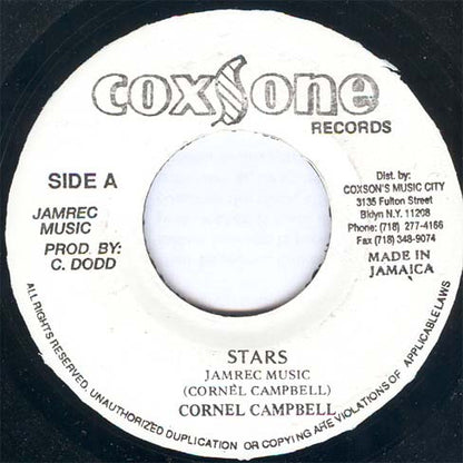 Cornel Campbell* : Stars (7", RE)