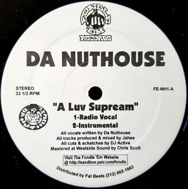 Da Nuthouse : A Luv Supream (12")
