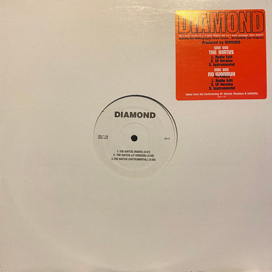 Diamond* : The Hiatus (12", Promo)