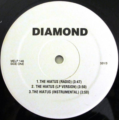 Diamond* : The Hiatus (12", Promo)