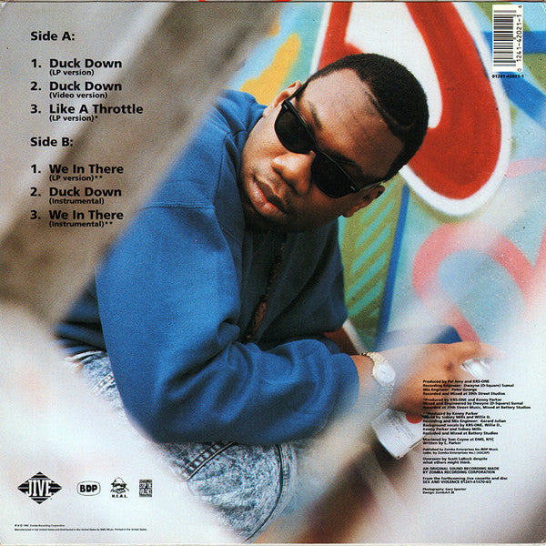 Boogie Down Productions : Duck Down (12")