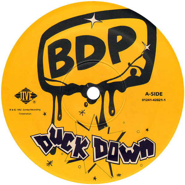 Boogie Down Productions : Duck Down (12")