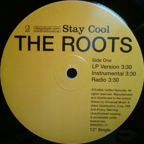 The Roots : Stay Cool / Duck Down! (12", Single)