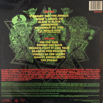 Jungle Brothers : Straight Out The Jungle (LP, Album + 12", Ltd)