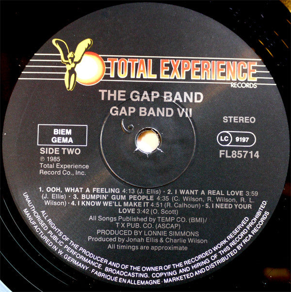 The Gap Band : Gap Band VII (LP, Album)
