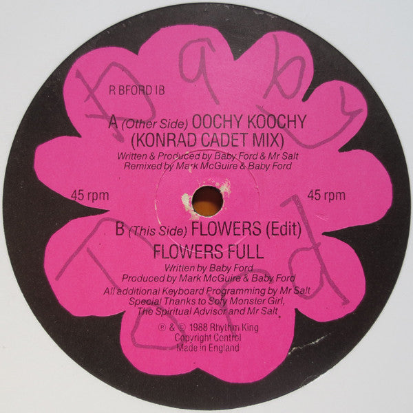 Baby Ford : Oochy Koochy (12", Single, Pin)