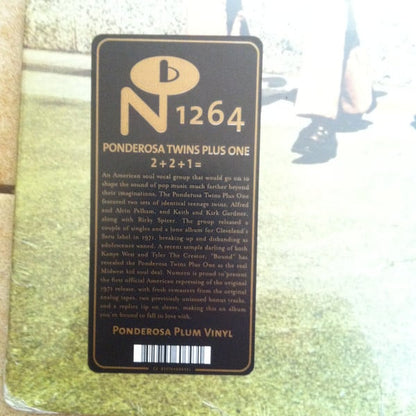Ponderosa Twins + One : 2+2+1= Ponderosa Twins Plus One (LP, Album, RE, Pon)