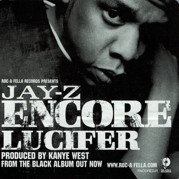 Jay-Z : Encore / Lucifer (12", Promo)