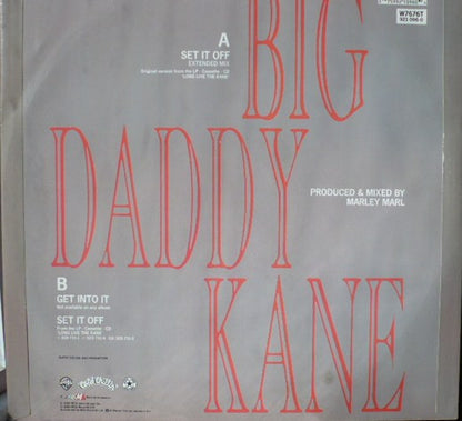 Big Daddy Kane : Set It Off (12")