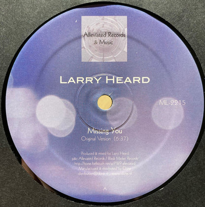 Larry Heard : Missing You (12", RE, RM)