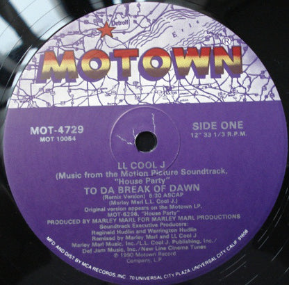 LL Cool J : To Da Break Of Dawn (12", Single)