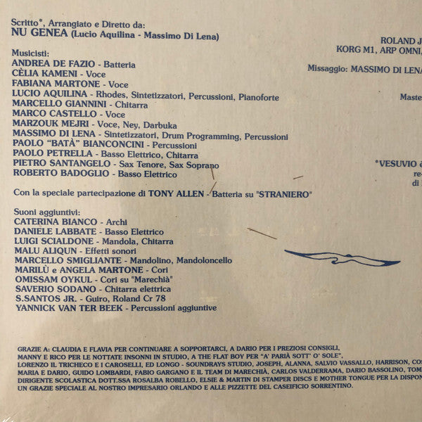 Nu Genea : Bar Mediterraneo (LP, Album)