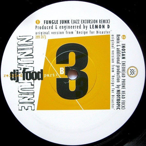 DJ Food : Refried Food Pts. 3 And 4 (2x12")