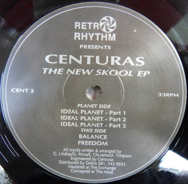Centuras : The New Skool EP (12", EP)