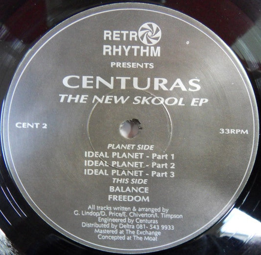 Centuras : The New Skool EP (12", EP)