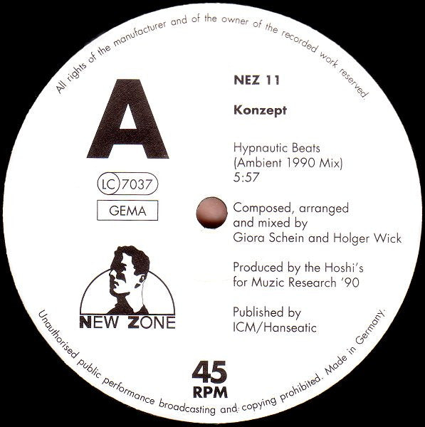 Konzept : Hypnautic Beats (12")