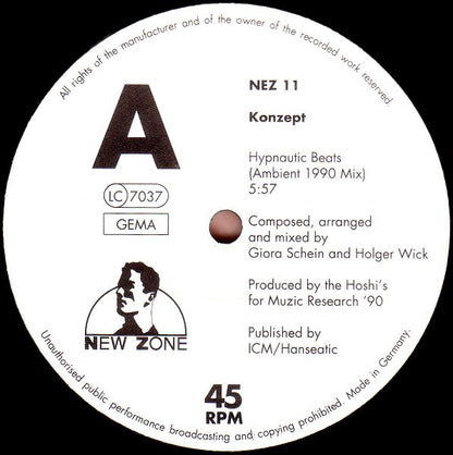 Konzept : Hypnautic Beats (12")