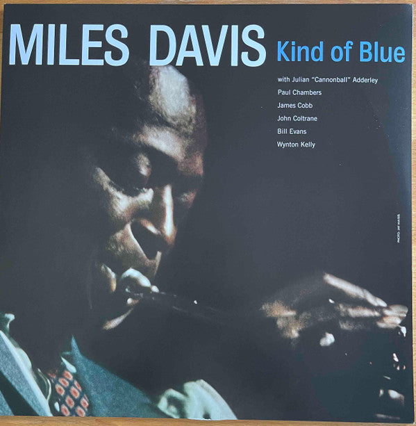 Miles Davis : Kind Of Blue (LP, Album, Ltd, RE, Unofficial,  Bl)