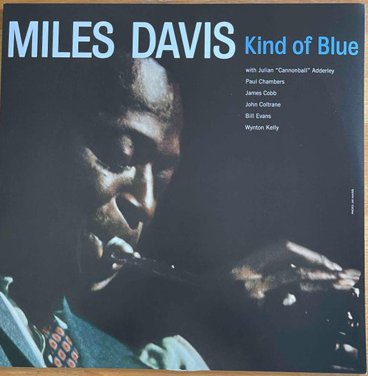 Miles Davis : Kind Of Blue (LP, Album, Ltd, RE, Unofficial,  Bl)