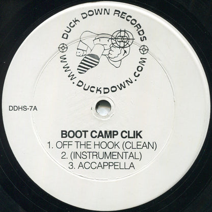 Boot Camp Clik : Off The Hook / Hard To The Core (12", Promo)