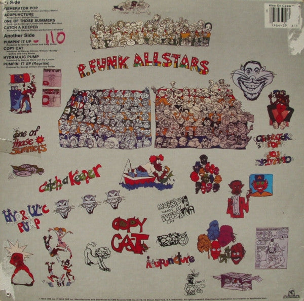 P-Funk All Stars : Urban Dancefloor Guerillas (LP, Album, Pit)