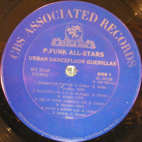 P-Funk All Stars : Urban Dancefloor Guerillas (LP, Album, Pit)