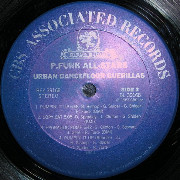 P-Funk All Stars : Urban Dancefloor Guerillas (LP, Album, Pit)