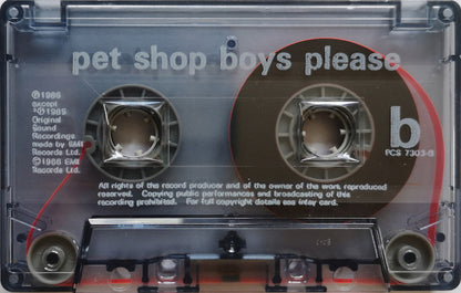 Pet Shop Boys : Please (Cass, Album, RE)