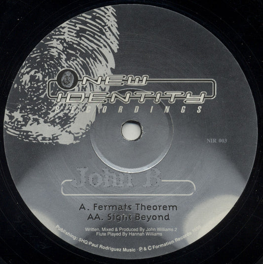 John B : Fermats Theorem / Sight Beyond (12")