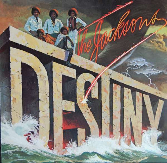 The Jacksons : Destiny (LP, Album, RE, Gat)